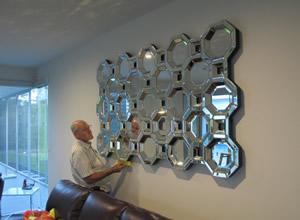 hanging of mirrors and heavy items sunshine coast